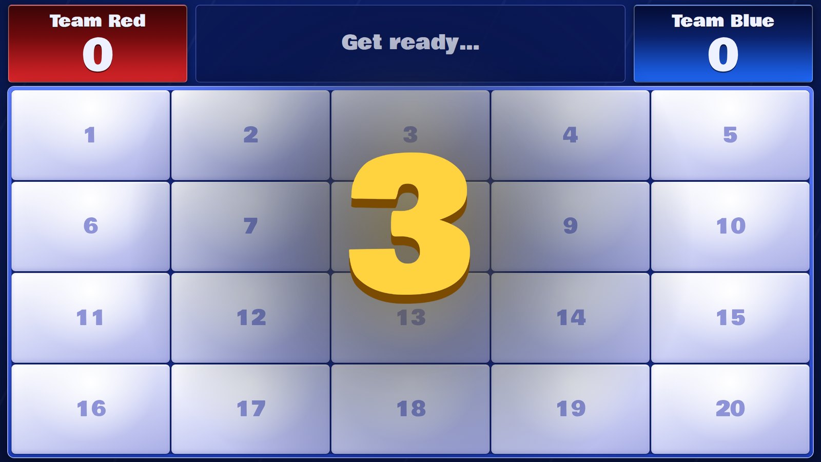 3-2-1-GO Countdown