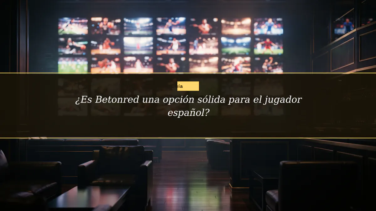 ¿Es Betonred una opción sólida para el jugador español?