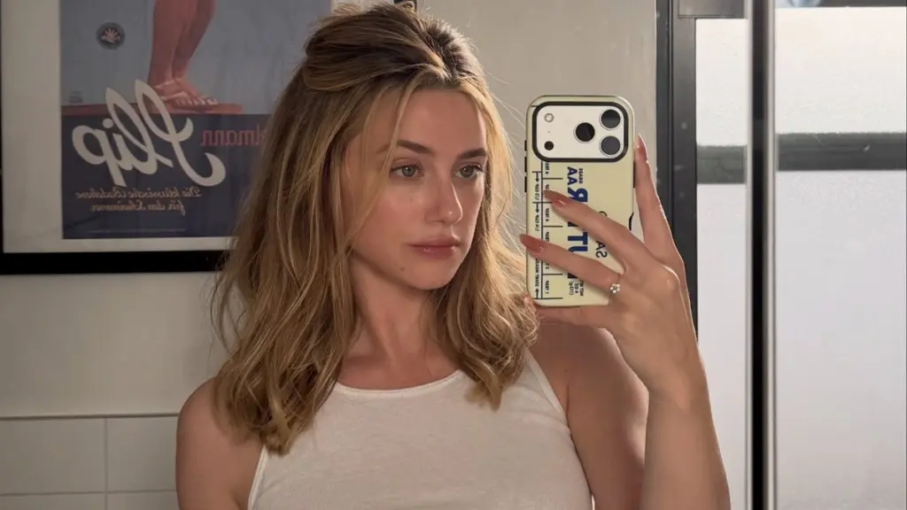 Lili Reinhart Showcases New Swimwear Line in Striking Photos