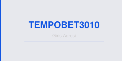 Tempobet3010