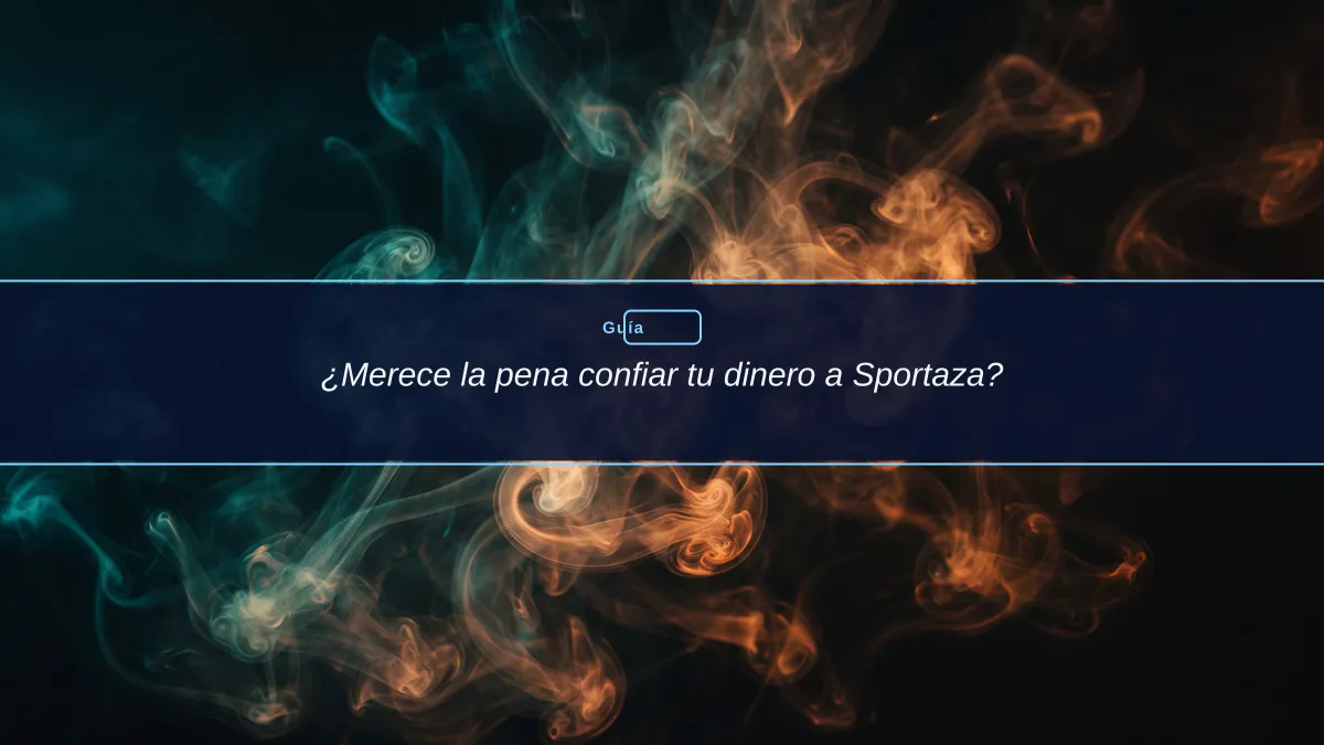 ¿Merece la pena confiar tu dinero a Sportaza?