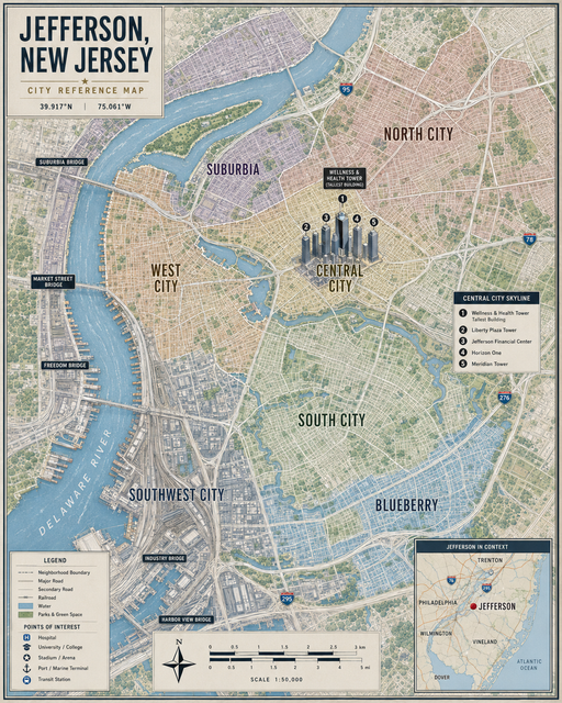 Jefferson New Jersey 04 Extra Map