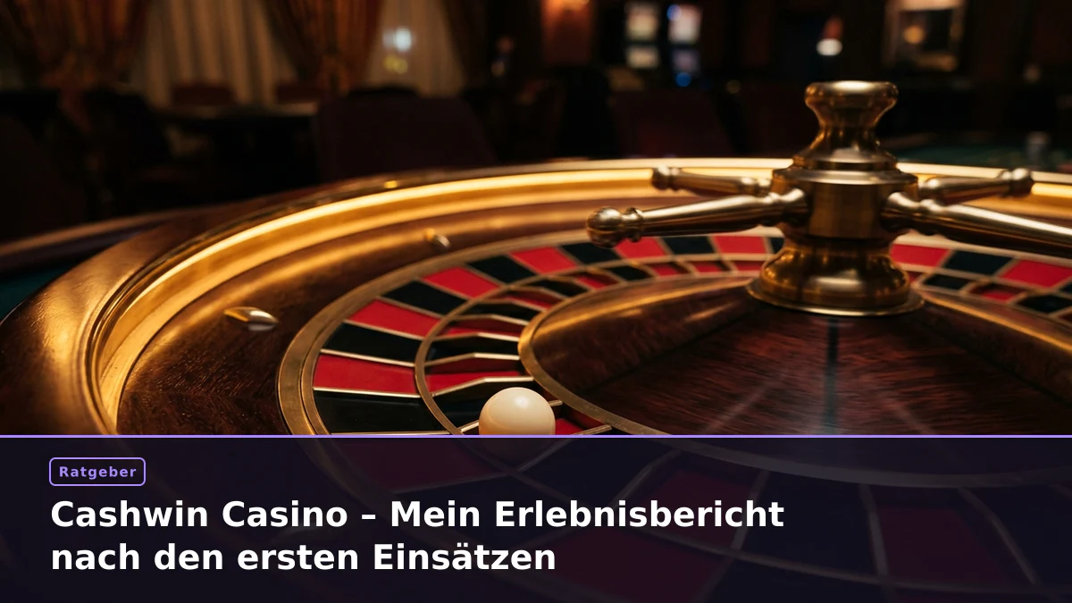 Cashwin Casino – Mein Erlebnisbericht nach den ersten Einsätzen