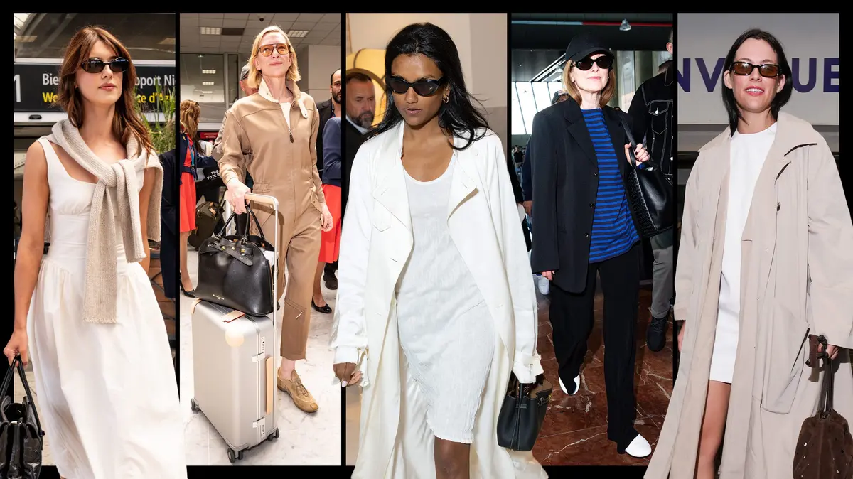 Celebrity Style Takes Off at Cannes Airport