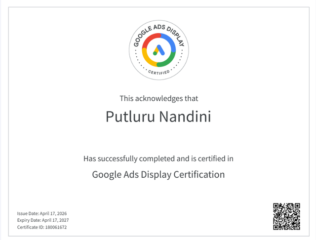 display network certificate