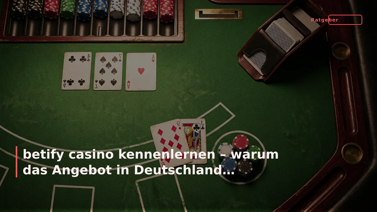 betify casino kennenlernen – warum das Angebot in Deutschland funktioniert