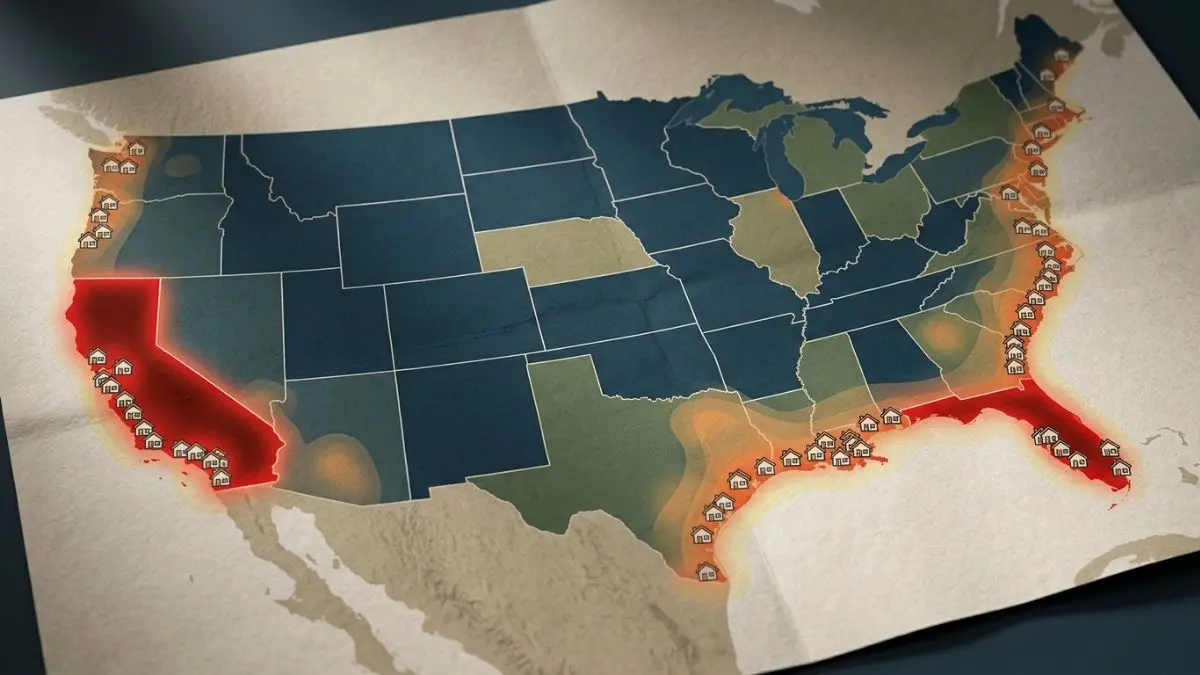Florida and California Face Highest Housing Risk