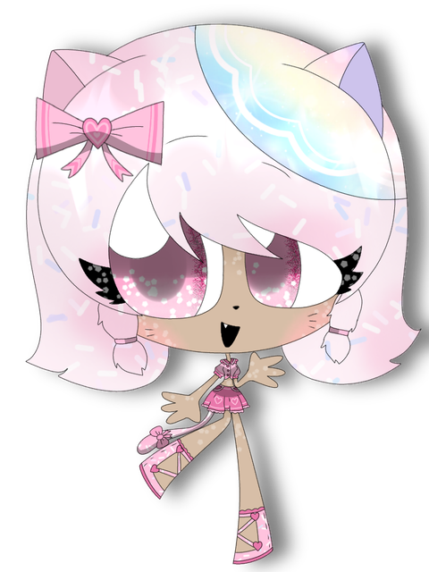 Cotton candy rainbow pastel
