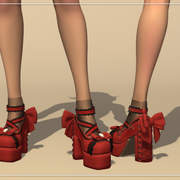 Shoes dyed