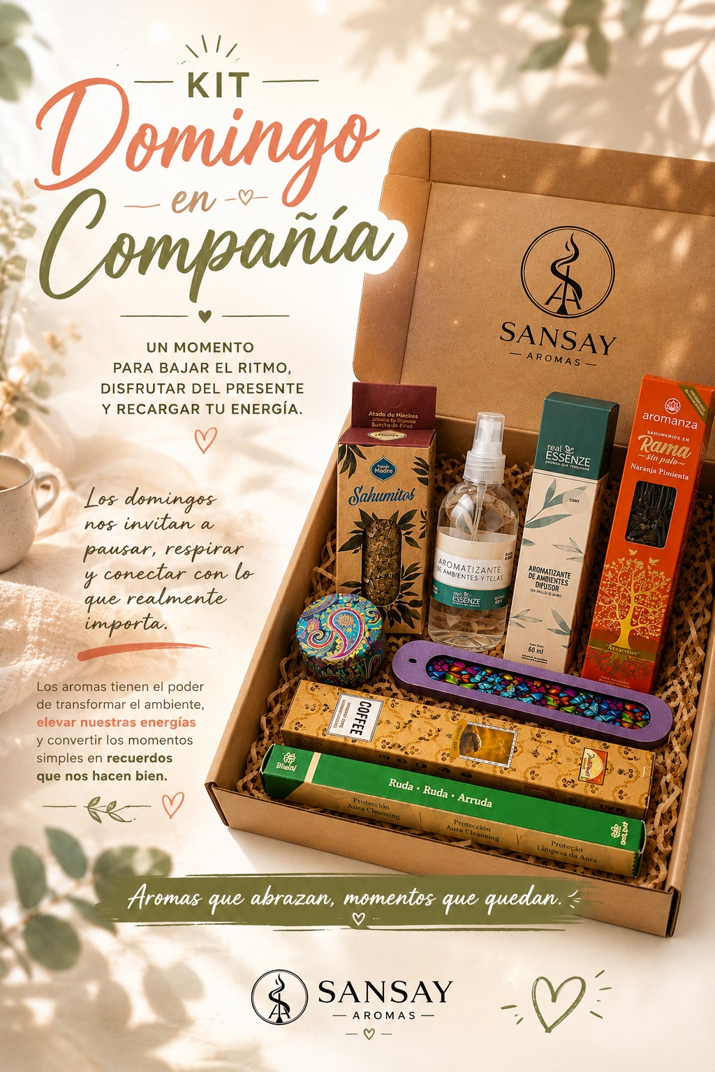 Contenido del Kit Domingo en Compa&ntilde;&iacute;a