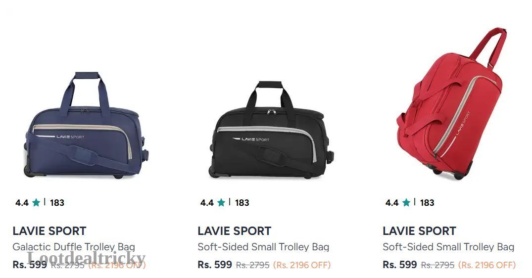 Myntra Trolley Bag – Just ₹599 | Loot Lo Myntra Trolley Bag – Just ₹599 | Loot Lo