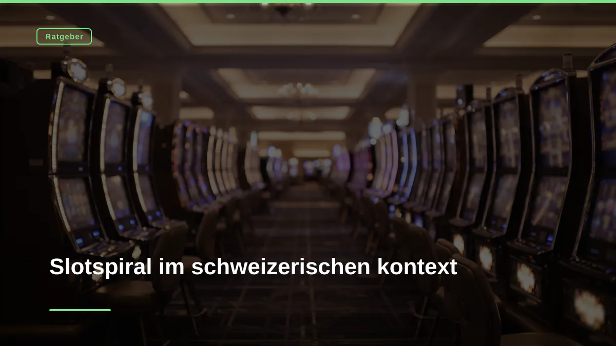 Slotspiral im schweizerischen kontext