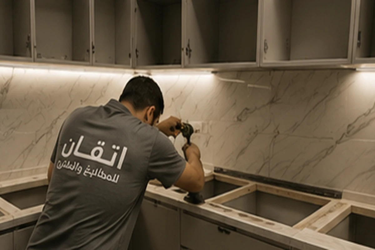 خطوات تفصيل مطبخ على المقاس: من القياس حتى التركيب