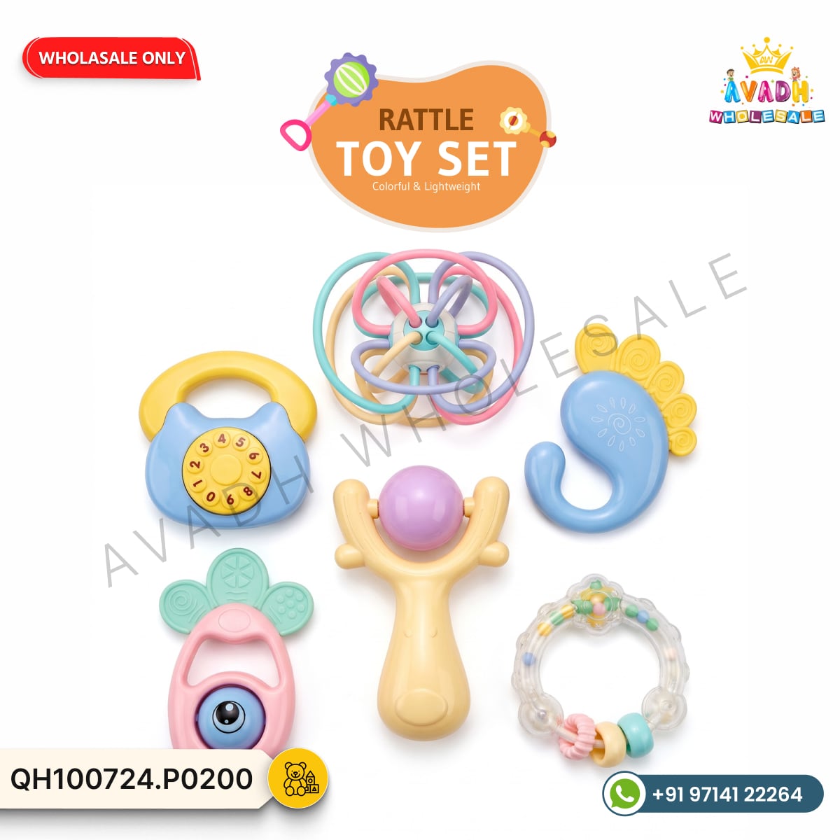 Baby Rattle Toy Set - image 2