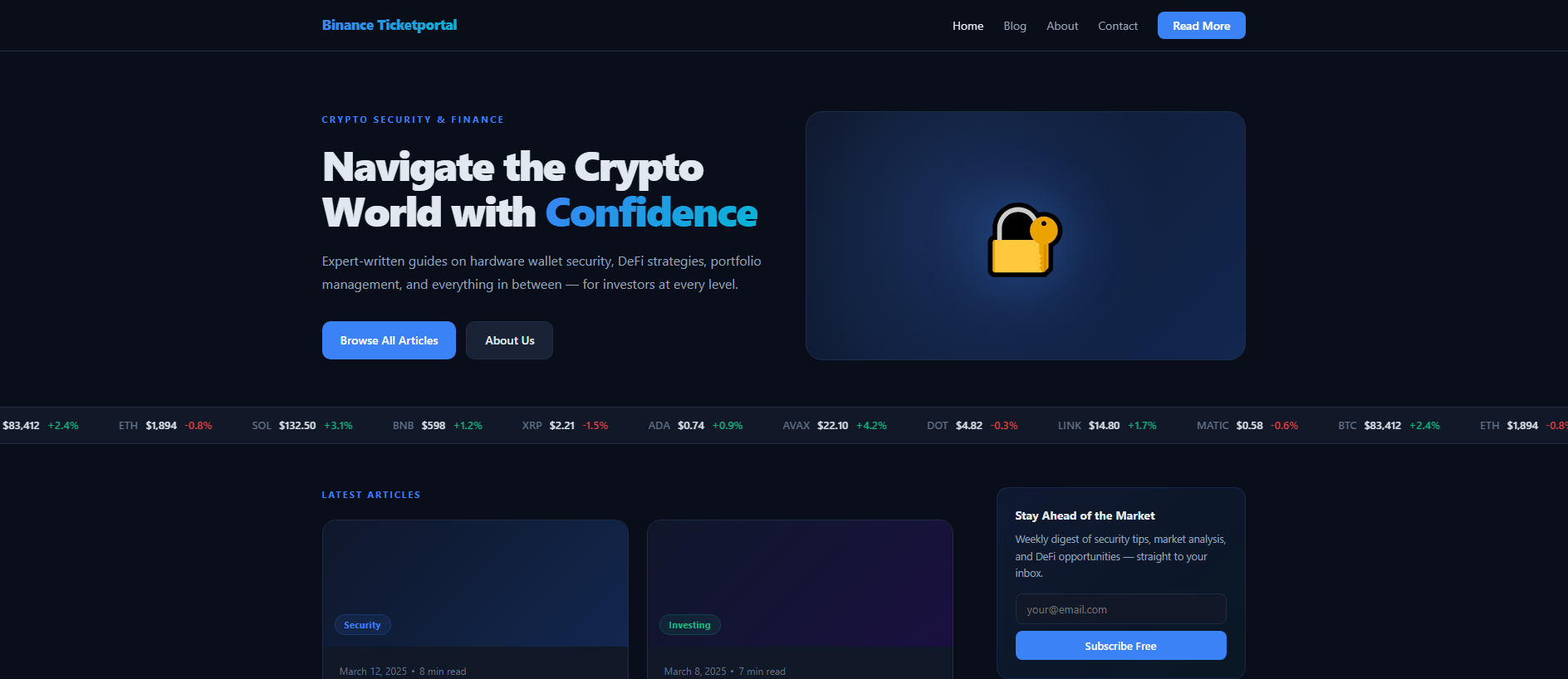 Stored capture of binance-ticketportal.com