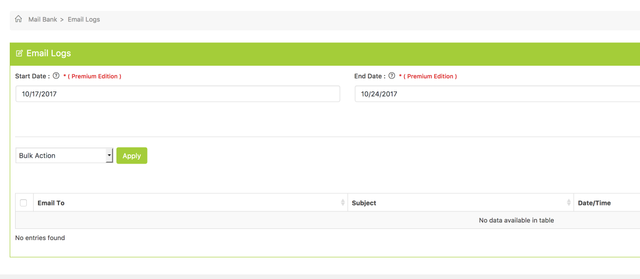 mail bank email logs