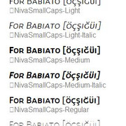 Font-List86
