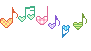 mini graphics hearts 735530