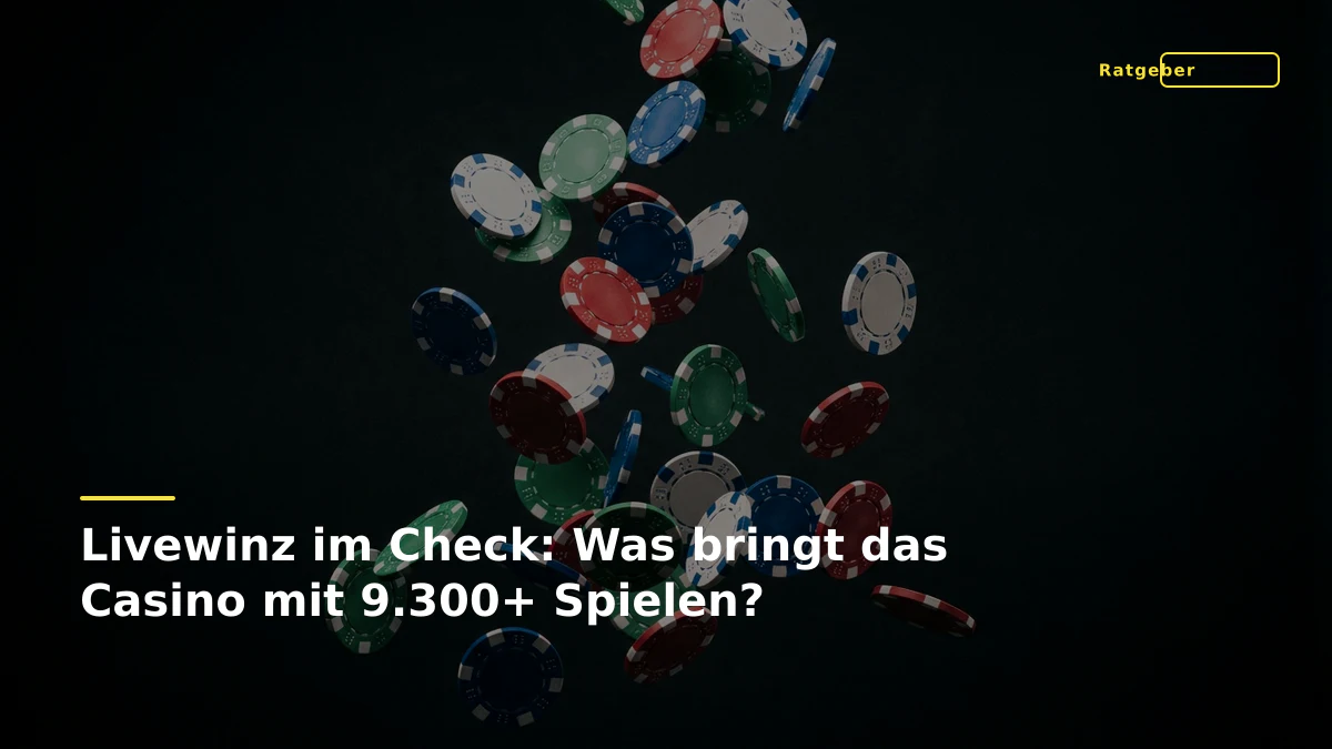 Livewinz im Check: Was bringt das Casino mit 9.300+ Spielen?