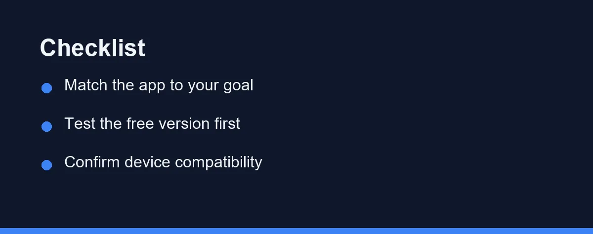 Checklist