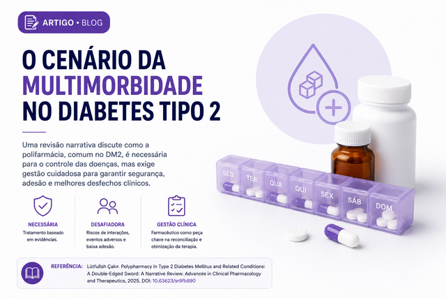 O Desafio da Polifarmácia no Diabetes Tipo 2: Equilibrando Necessidade Clínica e Segurança