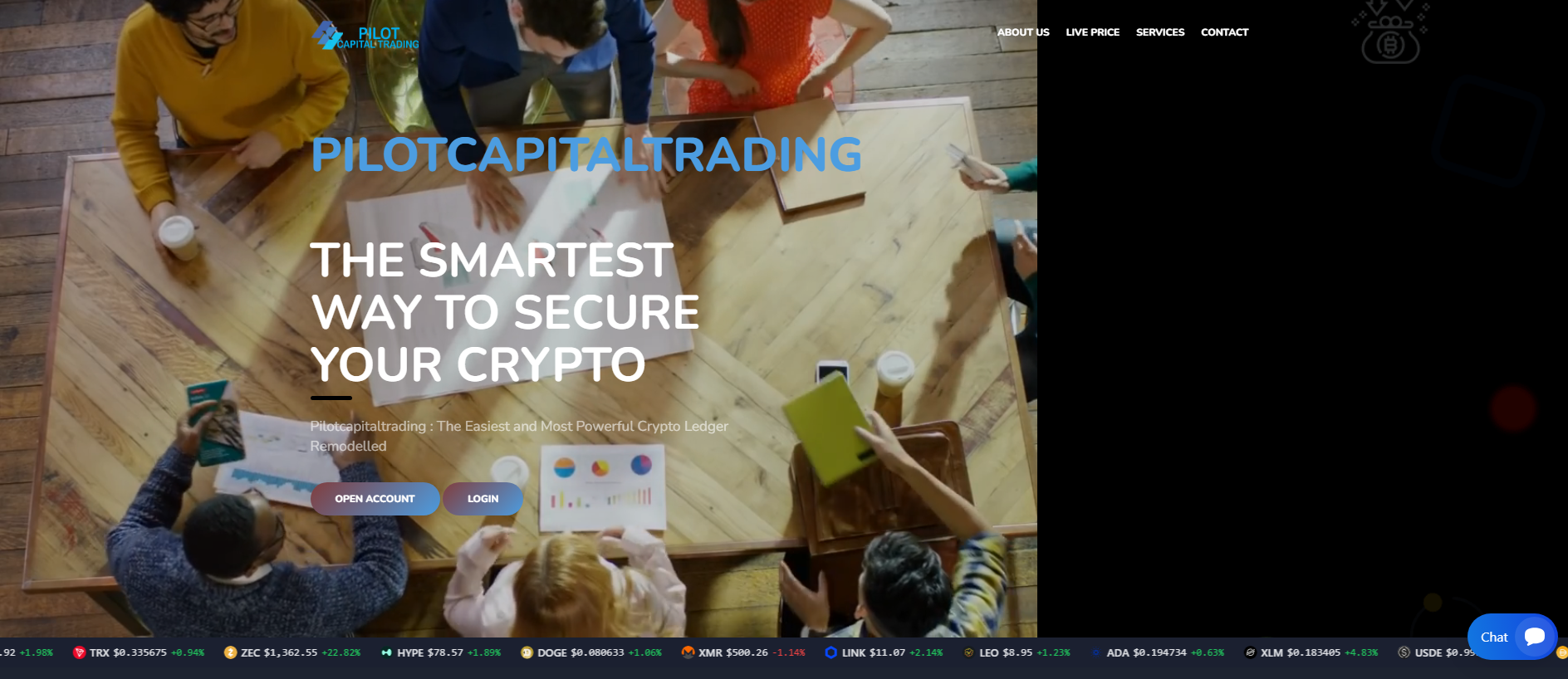 Stored capture of pilotcapitaltrading.com