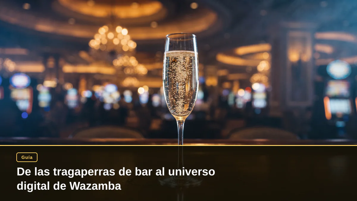 De las tragaperras de bar al universo digital de Wazamba