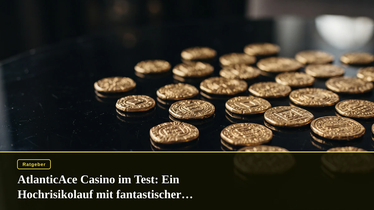 AtlanticAce Casino im Test: Ein Hochrisikolauf mit fantastischer Spielebibliothek