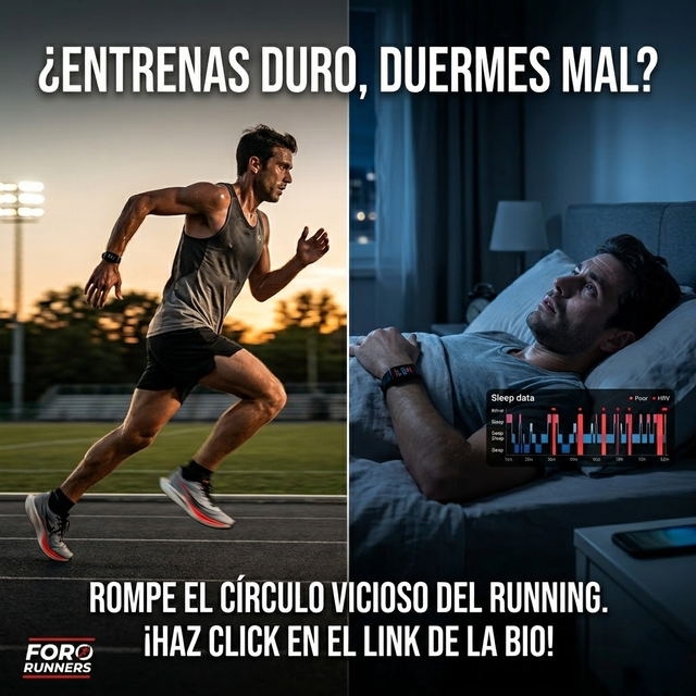 El círculo vicioso del running: Cómo el entrenamiento de alta intensidad puede destruir tu sueño (y tu rendimiento)