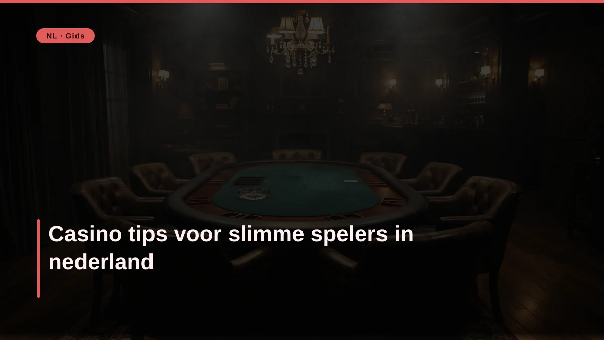 Casino tips voor slimme spelers in nederland