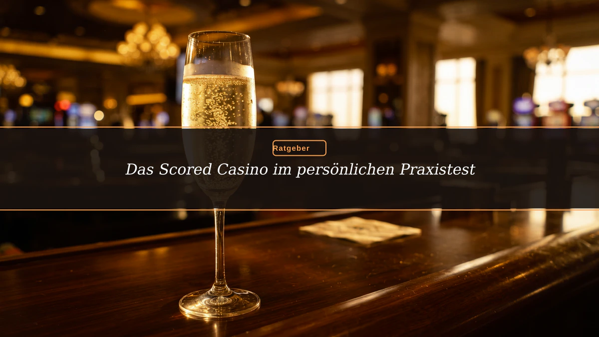 Das Scored Casino im persönlichen Praxistest