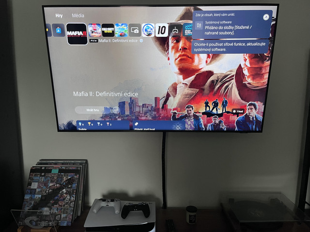 Ps5 + 2 x Dualsense + 3 hry