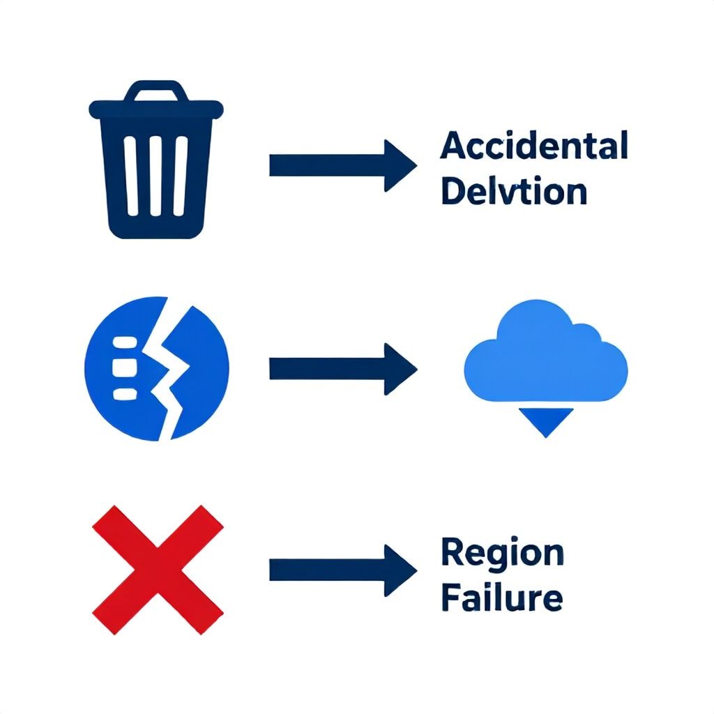 Three GitOps disaster scenarios: accidental deletion, cluster corruption, region failure