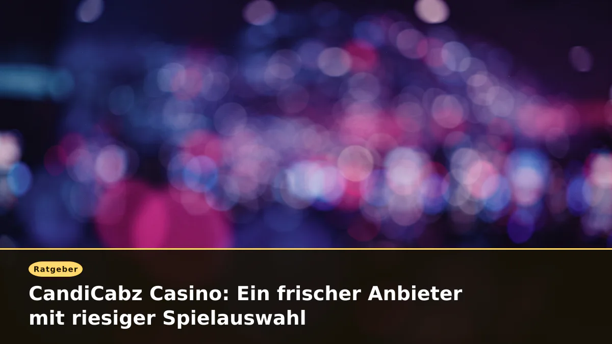 CandiCabz Casino: Ein frischer Anbieter mit riesiger Spielauswahl