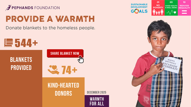 Blanket Donation
