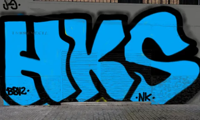 Graffiti artwork by vandald