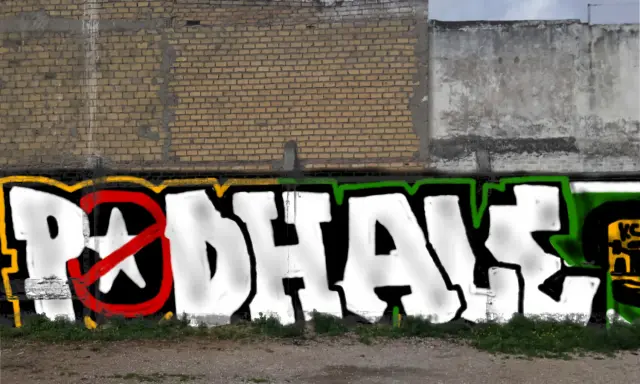 Graffiti artwork by GieKSaTauzen