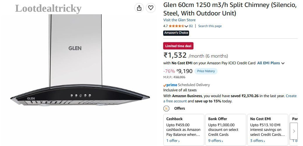 Glen 60cm 1250 | Limited Time Loot Offer