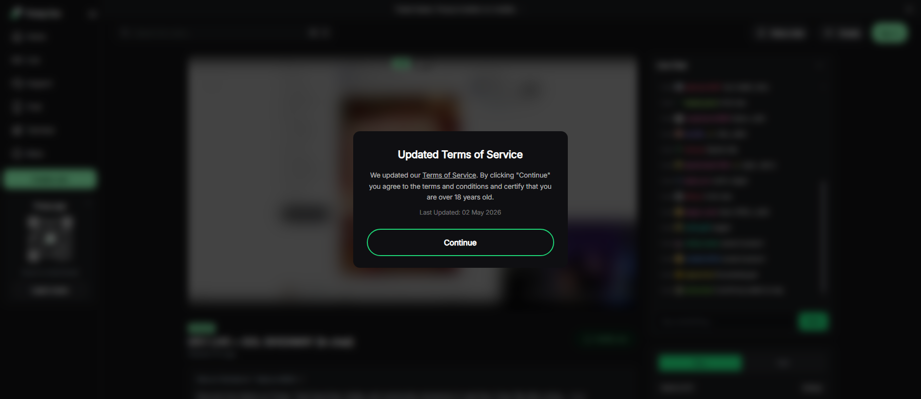 Forensic screenshot of devstream.top showing the phishing page layout