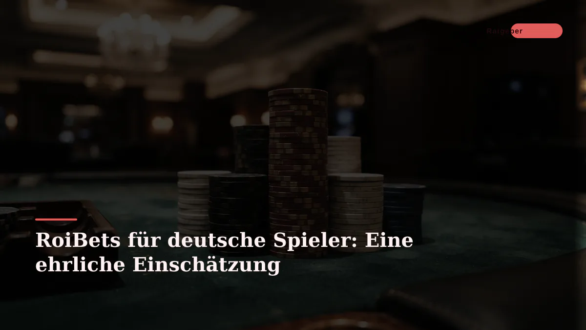 RoiBets für deutsche Spieler: Eine ehrliche Einschätzung