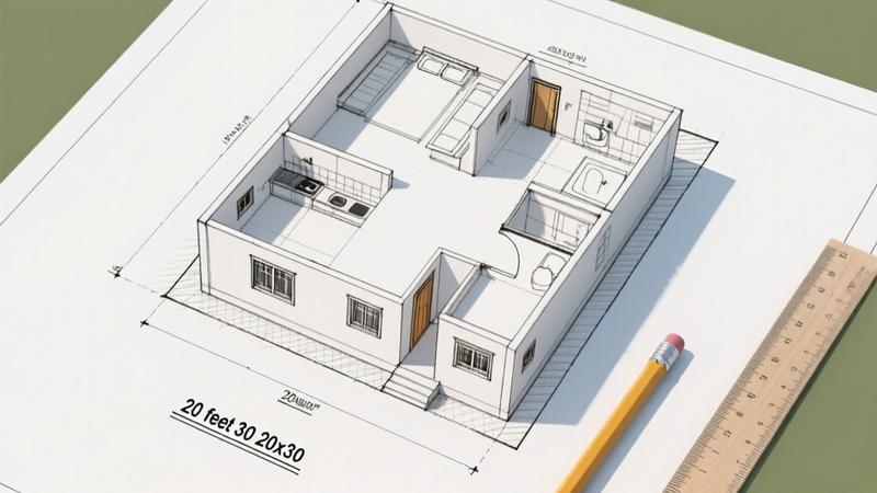 20x30 House Plan 2026 - Complete Floor Plan, Vastu Tips, Design Ideas and Construction Guide for Indian Homes