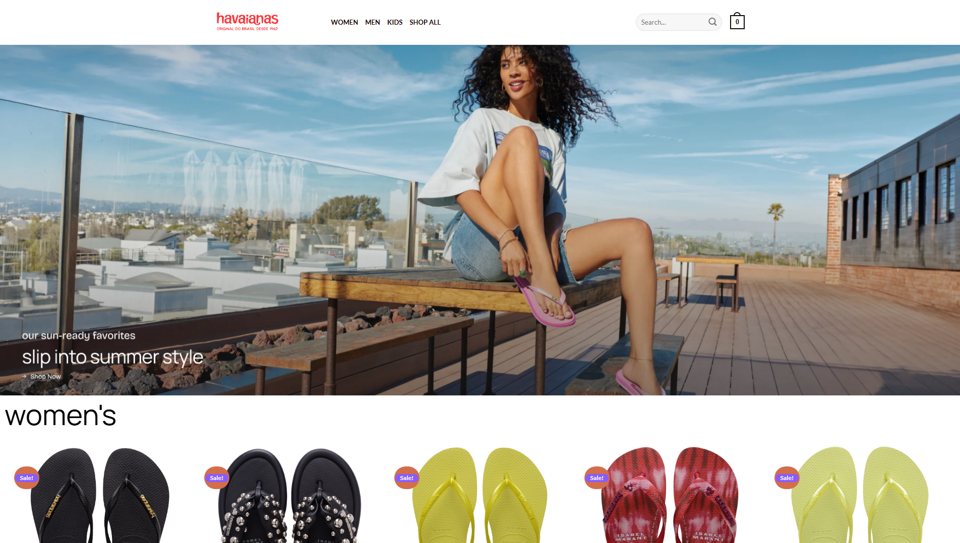 Stored capture of havaianastio.shop