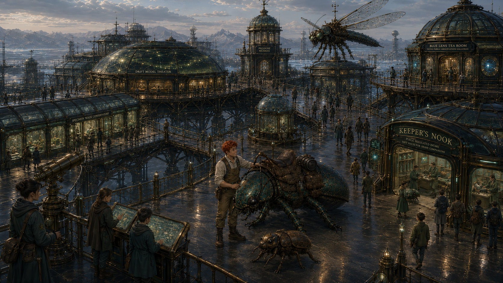 Labs and Observatory district view