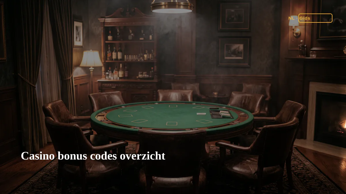 Casino bonus codes overzicht