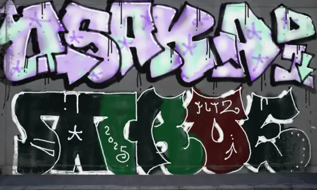Graffiti artwork by osaka