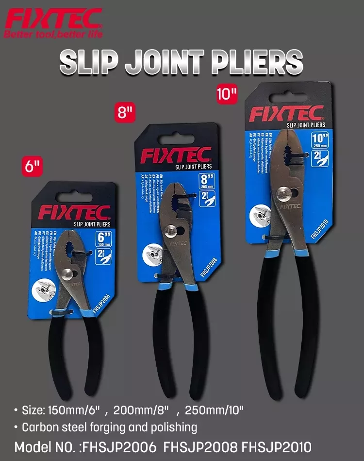Alicates para juntas deslizantes 6' 8' 10'