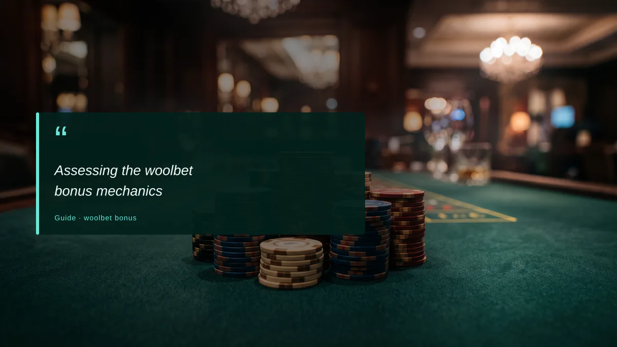 Assessing the woolbet bonus mechanics