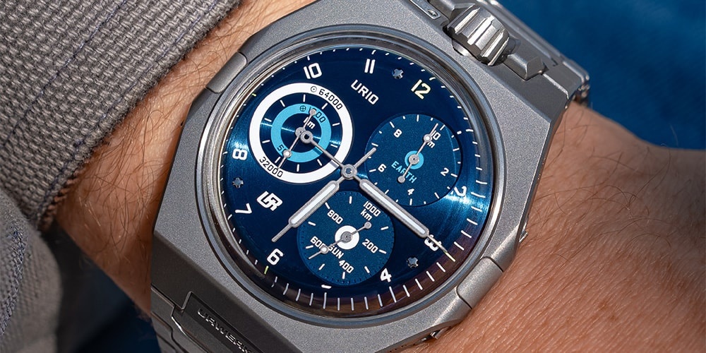 URWERK UR-10 SpaceMeter Blue: Zegarek, Który Mierzy Ruch Ziemi