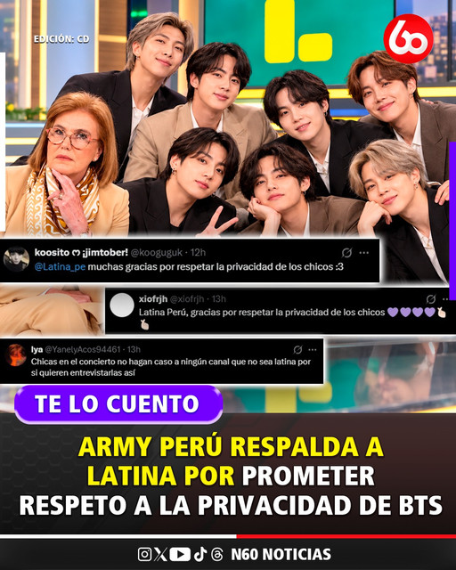 Gazeteci Mónica Delta, BTS’in Peru’ya Ge...