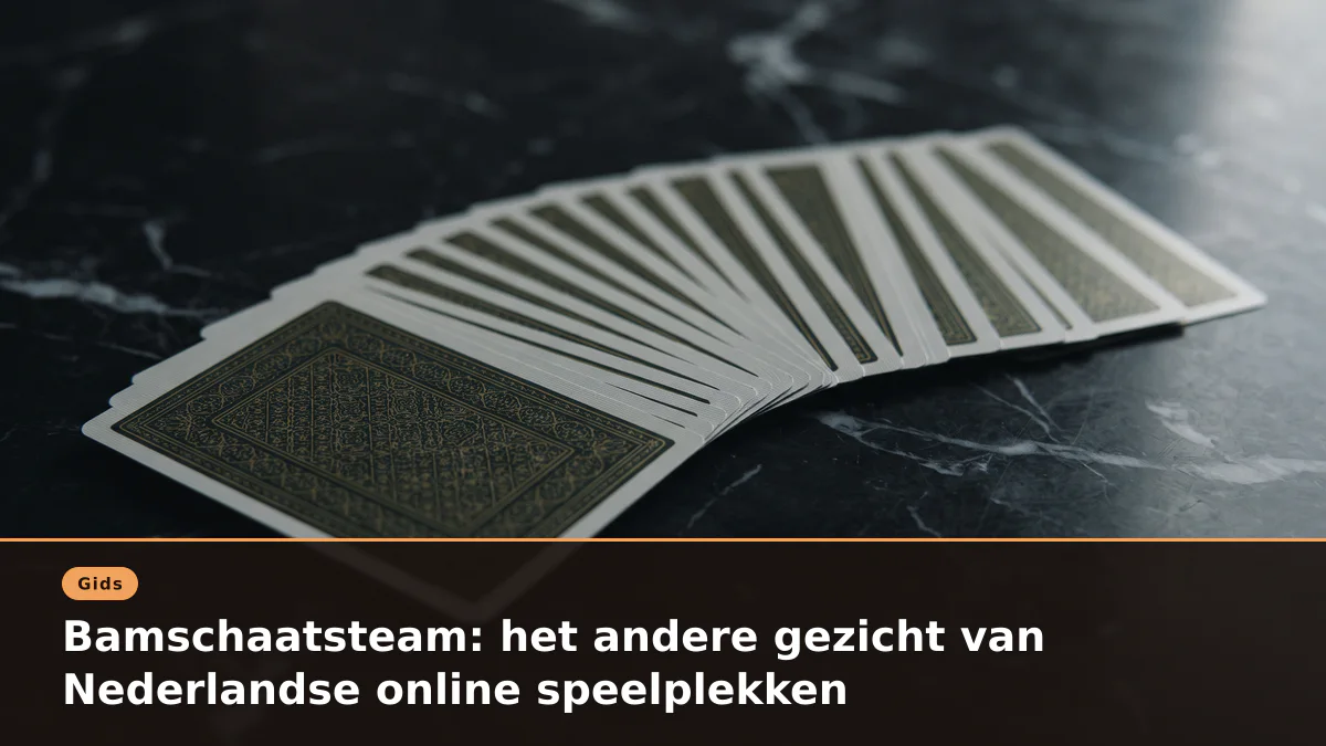 Bamschaatsteam: het andere gezicht van Nederlandse online speelplekken